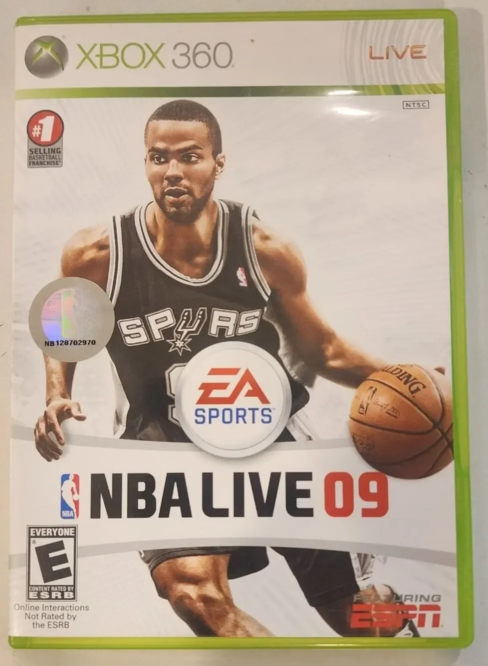 NBA Live 08 Xbox 360 Game Used Good Condition Tested Complete No Major Scratches